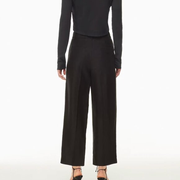 aritzia wilfred effortless linen cropped pant - Picture 2 of 6